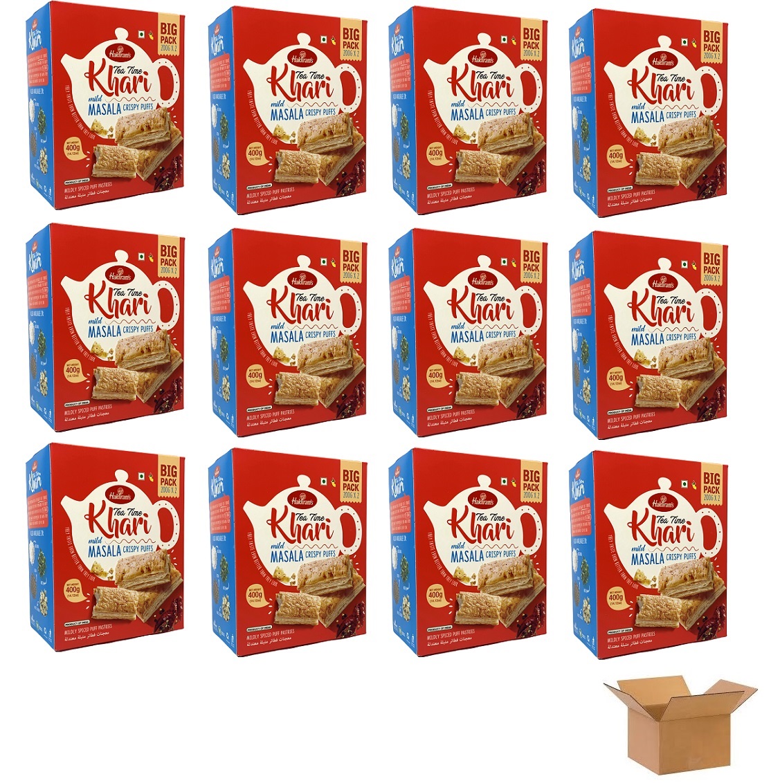 Wholesale Haldiram Khari Masala Puff 400 gm X 12 Pcs Wholesale Haldiram Khari Masala Puff 400 gm X 12 Pcs