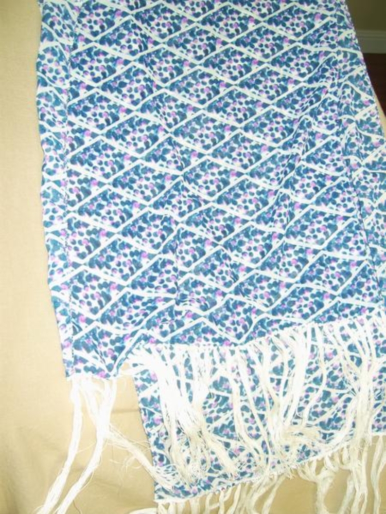 Blue Georgette Dupatta Chunni Shawl Wrap Shieno Sarees Blue Georgette Dupatta Chunni Shawl Wrap Shieno Sarees