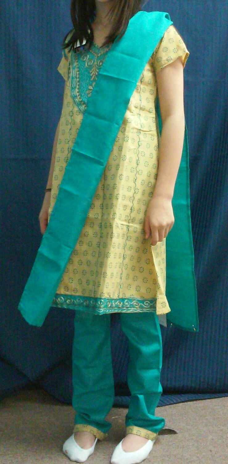 cotton anarkali churidar