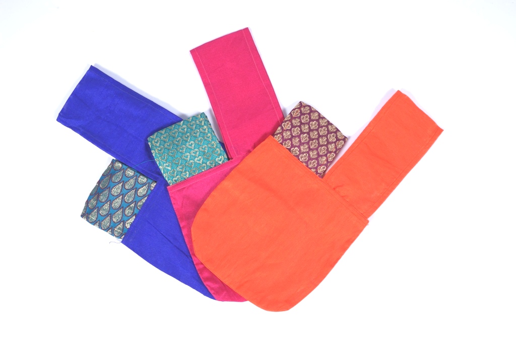 Beautiful Bag With Stylish Knot Handle - Set of 3