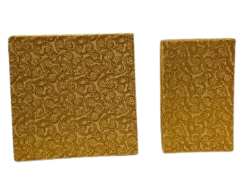 Fancy Design in Golden Light Self Print Paper Sweet Boxes - 250 & 500 Gms Fancy Design in Golden Light Self Print Paper Sweet Boxes - 250 & 500 Gms