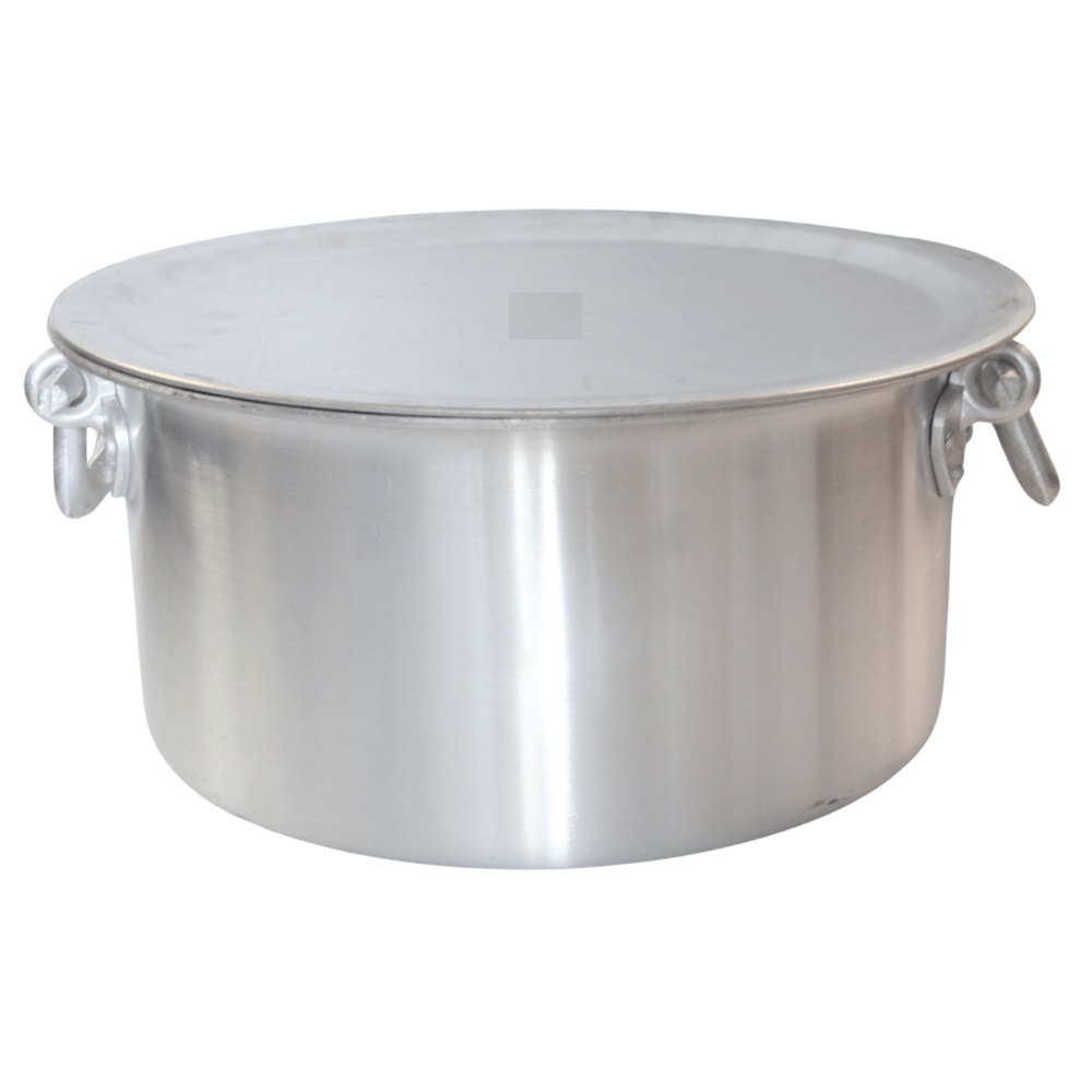 Large Heavy Duty Aluminium Tapela / Stockpot / Patila w/ Lid (24" to 32") Large Heavy Duty Aluminium Tapela / Stockpot / Patila w/ Lid (24" to 32")