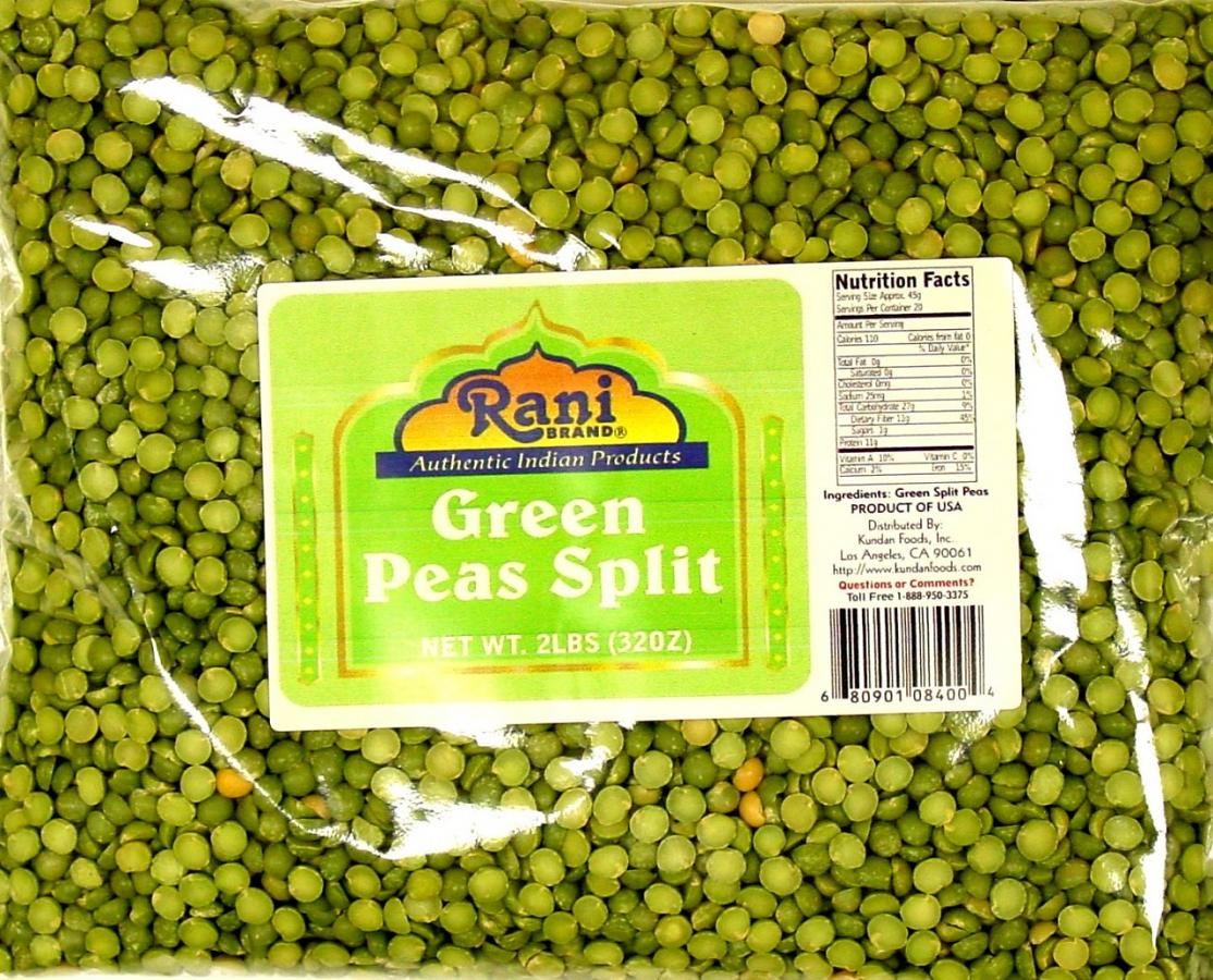 Rani Green Peas Split 2Lbs