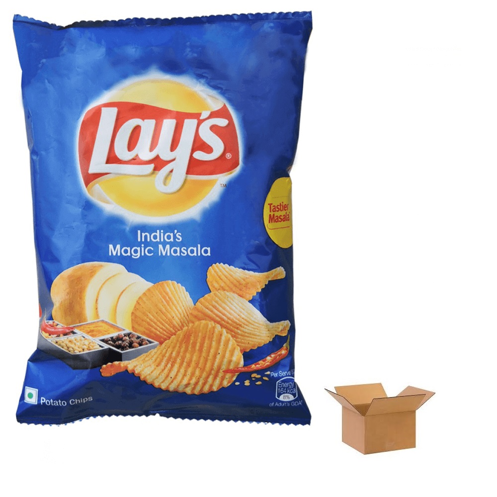 Wholesale Lays Magic Masala - 50gm (1 Case of 70 Packs) Wholesale Lays Magic Masala - 50gm (1 Case of 70 Packs)