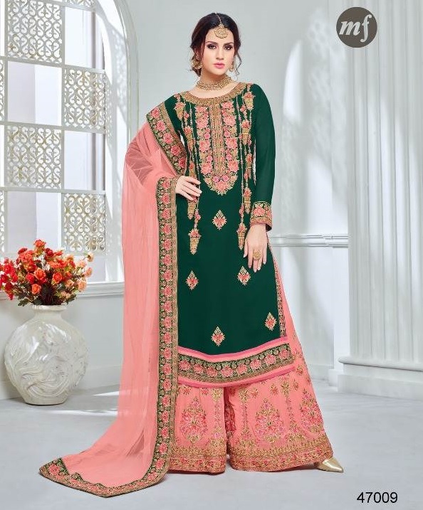 Tenue indienne pakistanaise anarkali Salwar kameez Mukesh Rangoli R