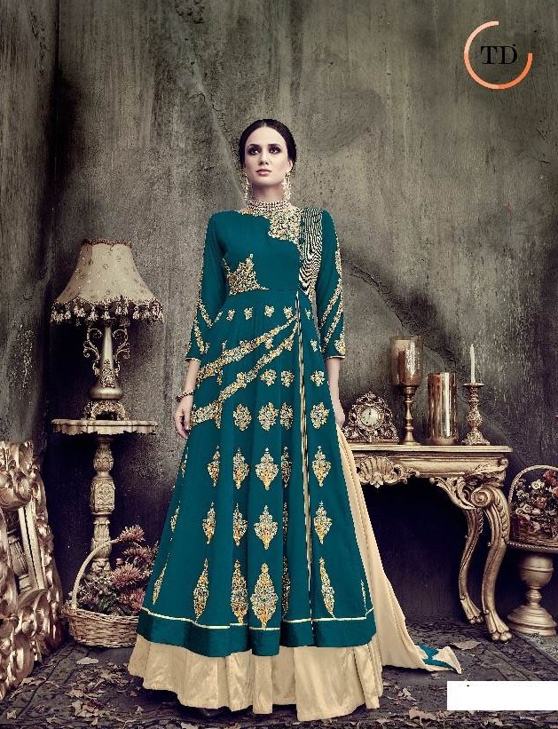 heavy unstitched salwar suit