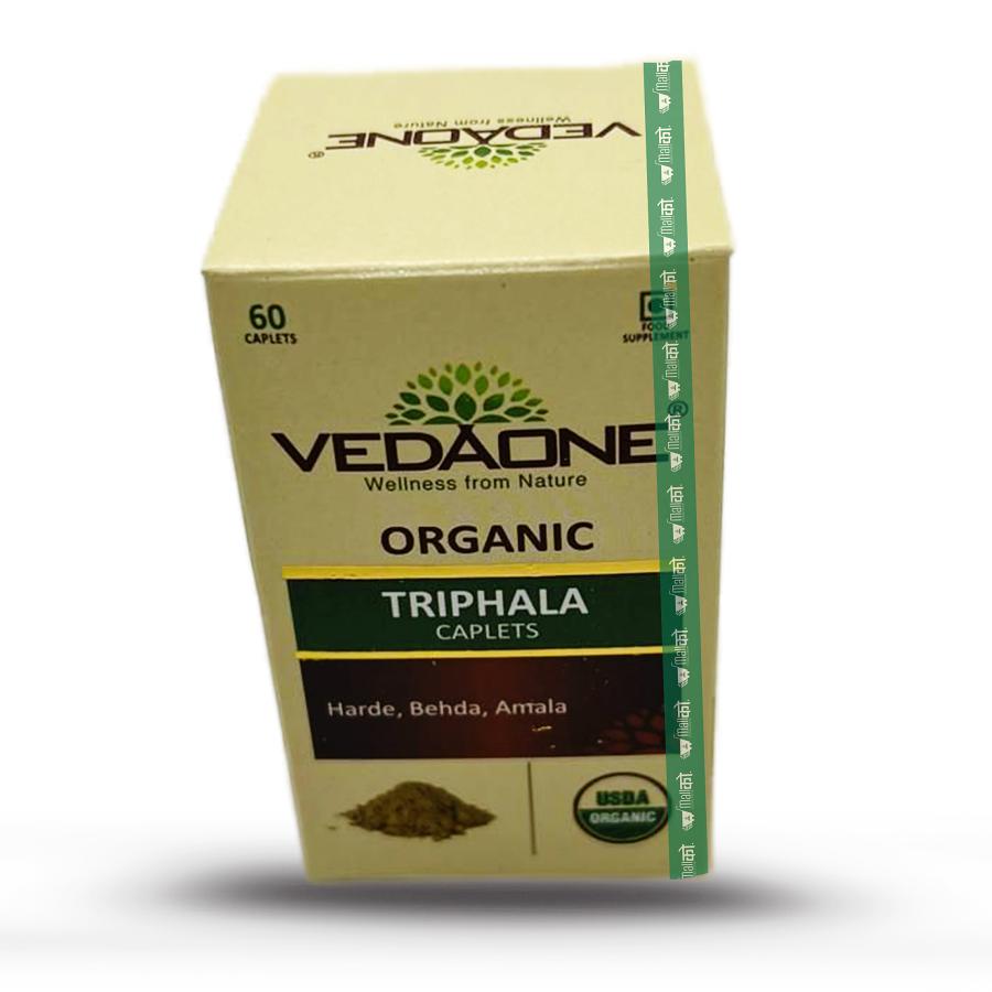 Organic Triphala Caplets - 60 Caplets