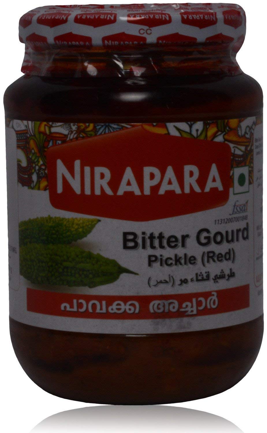 Nirapara Bittergourd Pickle 400 gms