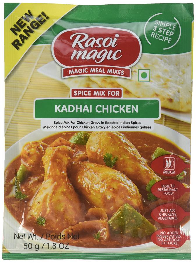Rasoi Magic, Kadhai Chicken Spice Mix, 50 Grams(gm)