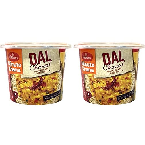 Pack Of 2 - Haldiram's Minute Khana Dal Chawal - 90 Gm