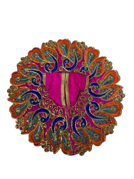 Bal Gopal/Laddu Gopal/Thakurji Poshak/Vastra for 3 to 5 Inches Idols # 60 Bal Gopal/Laddu Gopal/Thakurji Poshak/Vastra for 3 to 5 Inches Idols # 60