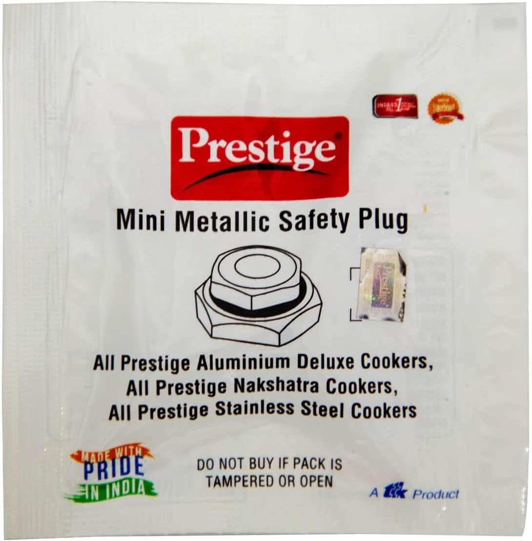 1 x Prestige Deluxe Models Prestige Pressure Cooker New Safety Valve Alpha 1 x Prestige Deluxe Models Prestige Pressure Cooker New Safety Valve Alpha