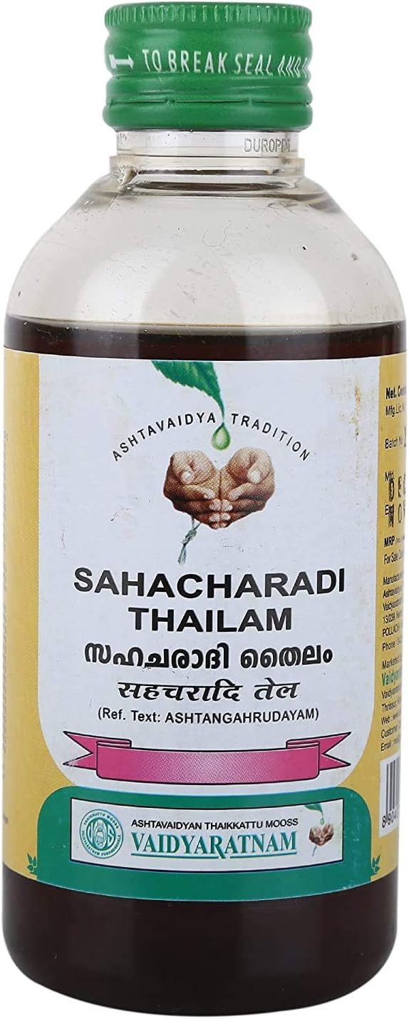 Sahacharadi Oil 200 ml | Ayurvedic Products | Vaidyaratnam Products