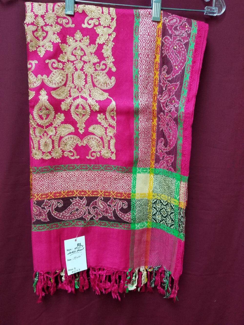 Shawl 6123 Fuchsia Pashmina Angora Winter Wear Wrap Shawl Shieno Sarees Shawl 6123 Fuchsia Pashmina Angora Winter Wear Wrap Shawl Shieno Sarees