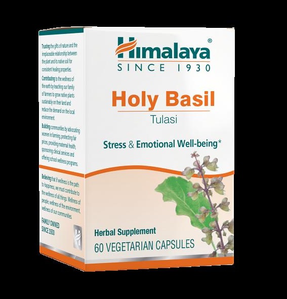 Himalaya Tulasi Capsules 60 Count (Holy Basil)
