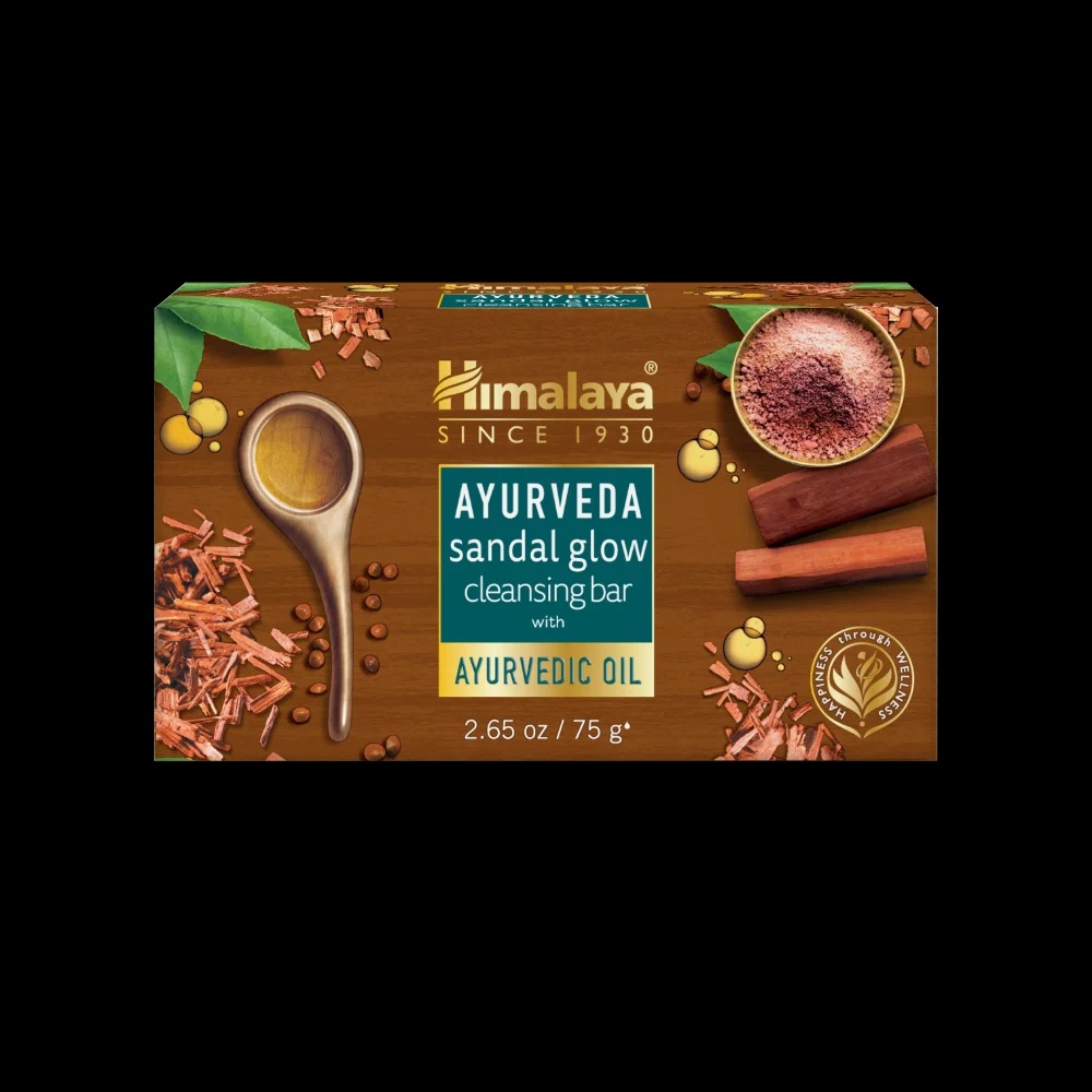 Himalaya Ayurveda Sandal Glow Cleansing Bar 75gm