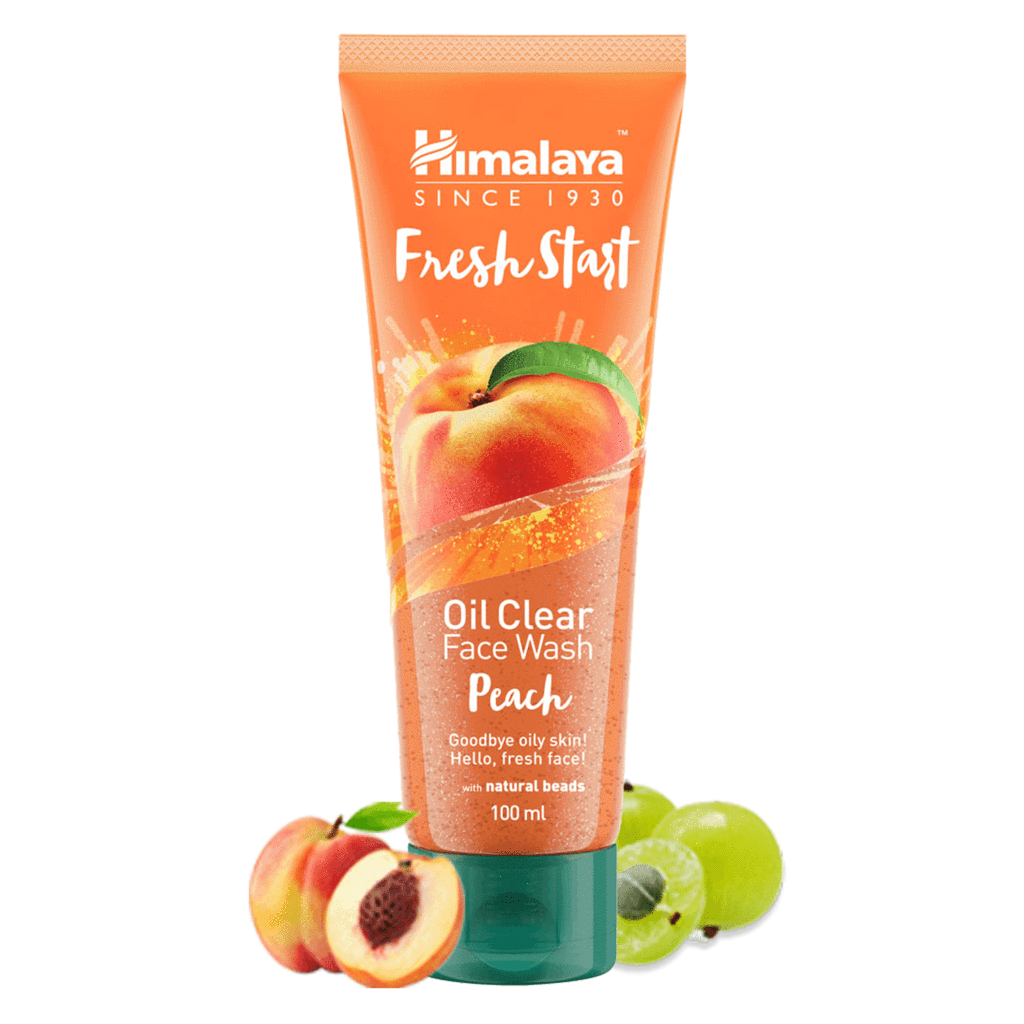 Himalaya Fresh Start Oil Clear Peach Face Wash Fruity Freshness 100ml