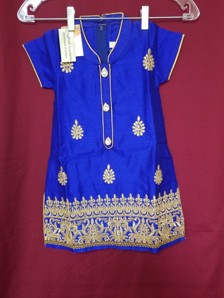 Girl’s 6299 Royal Blue Salwar Kameez Suit Indian Party Wear Shieno Sarees Girl’s 6299 Royal Blue Salwar Kameez Suit Indian Party Wear Shieno Sarees