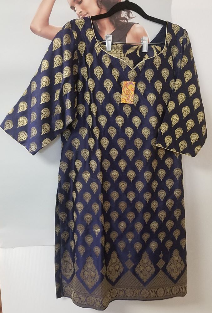 Banarsi Jacquard Pattern Salwar Kameez Dupatta (Large / Plus Size) #6381845