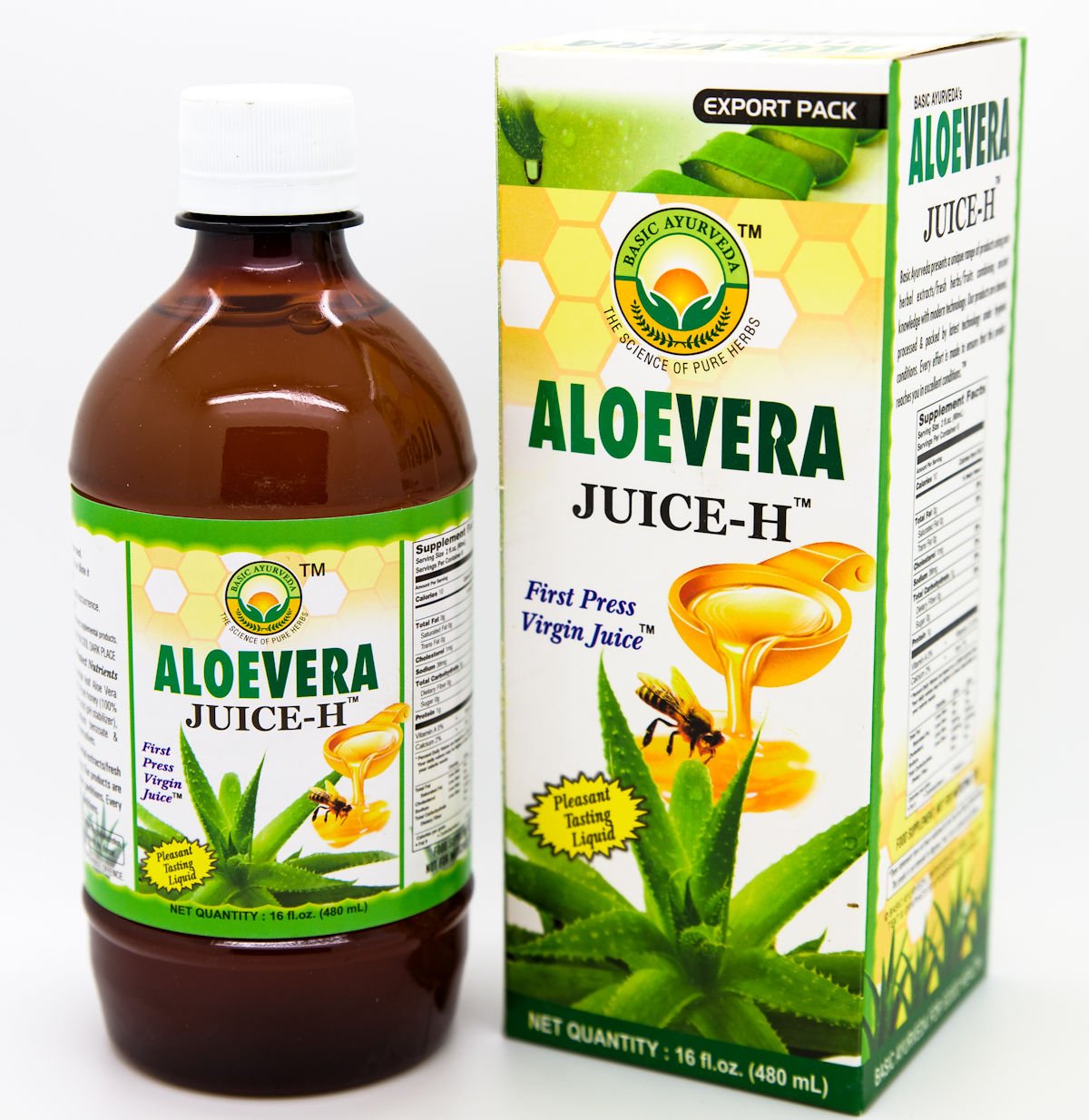 Basic Ayurveda Aloe Vera JuiceH 480mL 49401 Buy Online DesiClik