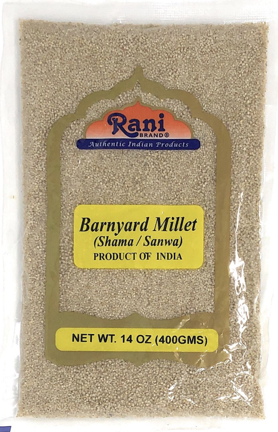 Rani Barnyard Millet (Echinochloa Esculenta Frumantacea) Whole Ancient Grain Seeds 14oz (400g) ~ All Natural | Gluten Free Ingredients | NON-GMO | Vegan | Indian Origin | Shama / Sanwa