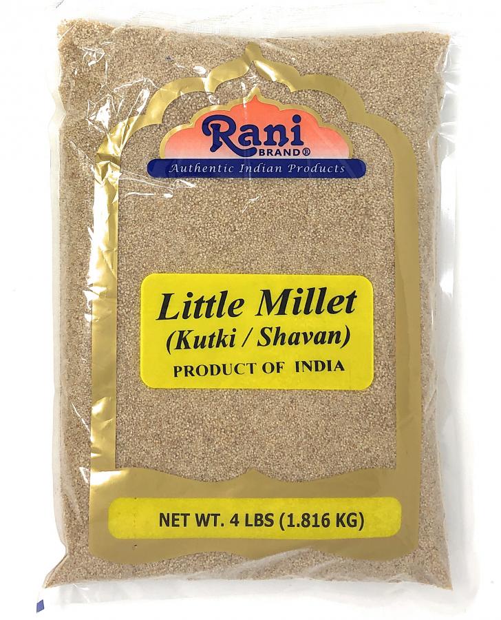 Rani Little Millet (Panicum Sumatrense) Whole Ancient Grain Seeds 4 Pound, 4lbs (64oz) ~ All Natural | Gluten Free Ingredient | NON-GMO | Vegan | Indian Origin | Kutki / Shavan / Saamai / Sama Kannada