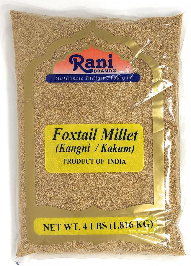 Rani Foxtail Millet Polished (Setaria italica) Ancient Grains 4 Pound, 4lbs