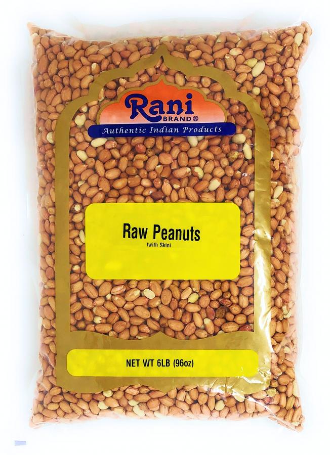 Rani Peanuts, Raw Whole \w Skin (uncooked, unsalted) 6lbs (96oz) Bulk ~ All Natural | Vegan | Gluten Free Ingredients | Fresh Product of USA ~ Spanish Grade Groundnut / Redskin Rani Peanuts, Raw Whole \w Skin (uncooked, unsalted) 6lbs (96oz) Bulk ~ All Natural | Vegan | Gluten Free Ingredients | Fresh Product of USA ~ Spanish Grade Groundnut / Redskin