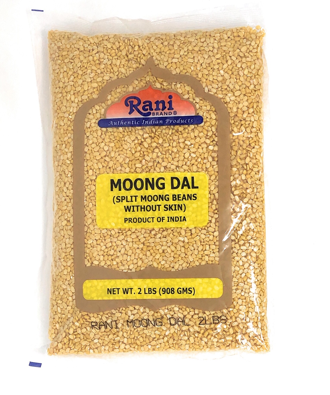 Rani Moong Dal (Split Mung Beans without skin) Lentils Indian 2lb (32oz) ~ Natural | NON-GMO | Vegan