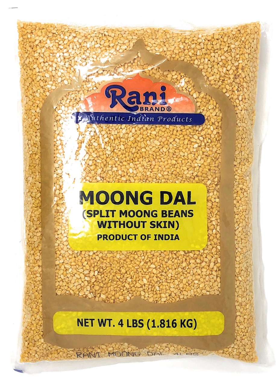 Rani Moong Dal (Split Mung Beans without skin) Lentils Indian 4lbs (64oz) ~ Natural | NON-GMO | Vegan Rani Moong Dal (Split Mung Beans without skin) Lentils Indian 4lbs (64oz) ~ Natural | NON-GMO | Vegan