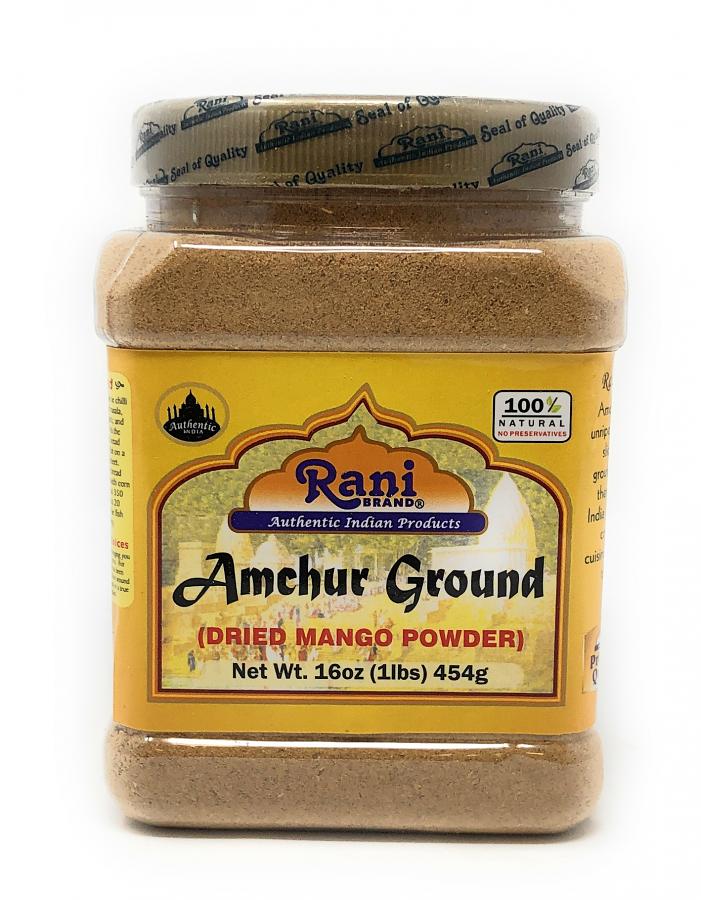 Rani Amchur (Mango) Ground Powder Spice 16oz (454g) ~ All Natural Gluten Free Ingredients Rani Amchur (Mango) Ground Powder Spice 16oz (454g) ~ All Natural Gluten Free Ingredients