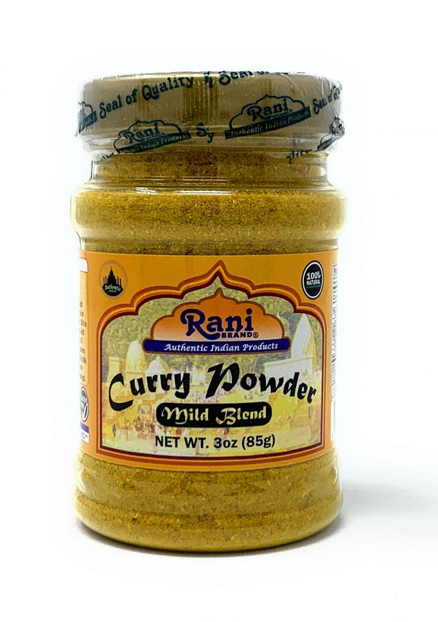 Rani Curry Powder Mild Natural 10-Spice Blend 85g (3oz) ~ Salt Free | Vegan | Gluten Free Ingredients | NON-GMO Rani Curry Powder Mild Natural 10-Spice Blend 85g (3oz) ~ Salt Free | Vegan | Gluten Free Ingredients | NON-GMO