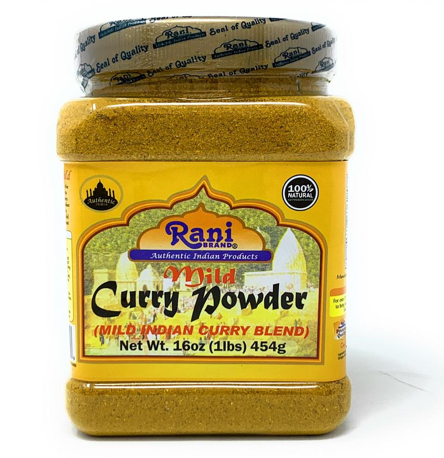 Rani Curry Powder Mild Natural 10-Spice Blend 1lb (16oz) ~ Salt Free, Vegan Rani Curry Powder Mild Natural 10-Spice Blend 1lb (16oz) ~ Salt Free, Vegan