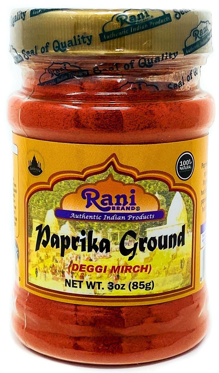 Rani Paprika (Deggi Mirch) Spice Powder, Ground 3oz (85g) ~ All Natural