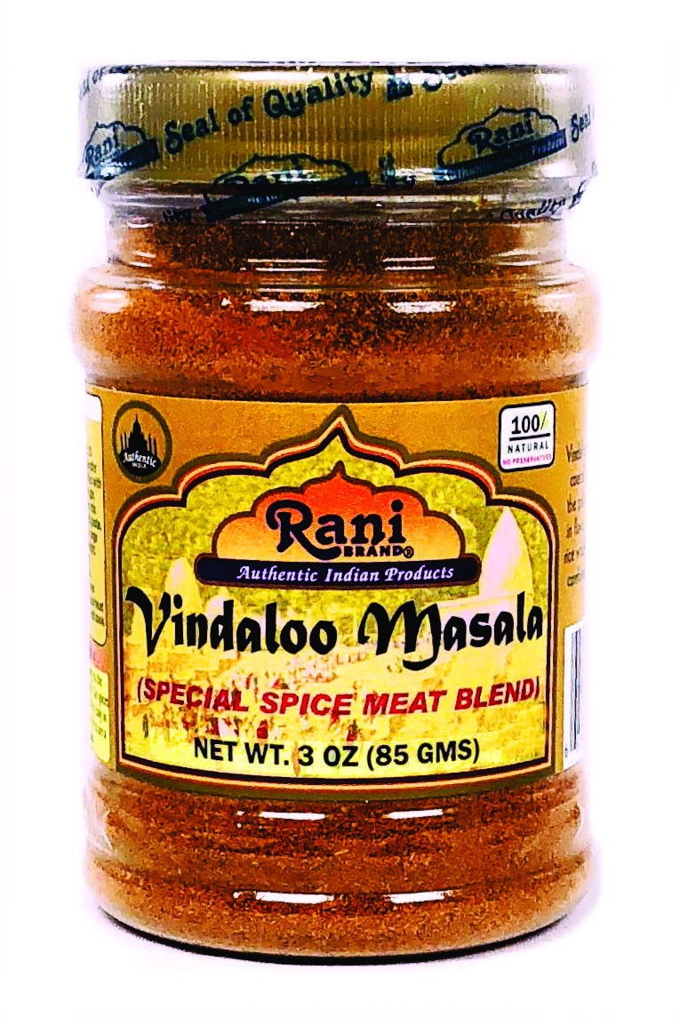 Rani Vindaloo Curry Masala Natural Indian Spice Blend 3oz (85g) ~ Salt Free | Vegan | Gluten Free Ingredients | NON-GMO | No colors