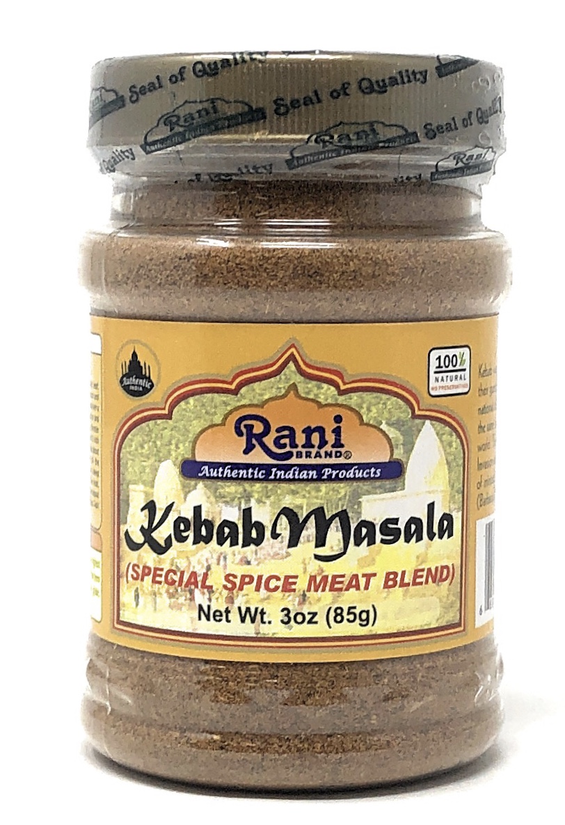 Rani Kebab Masala Indian Spice Blend for Meat Dishes 3oz (85g) Salt & Gluten Free Rani Kebab Masala Indian Spice Blend for Meat Dishes 3oz (85g) Salt & Gluten Free