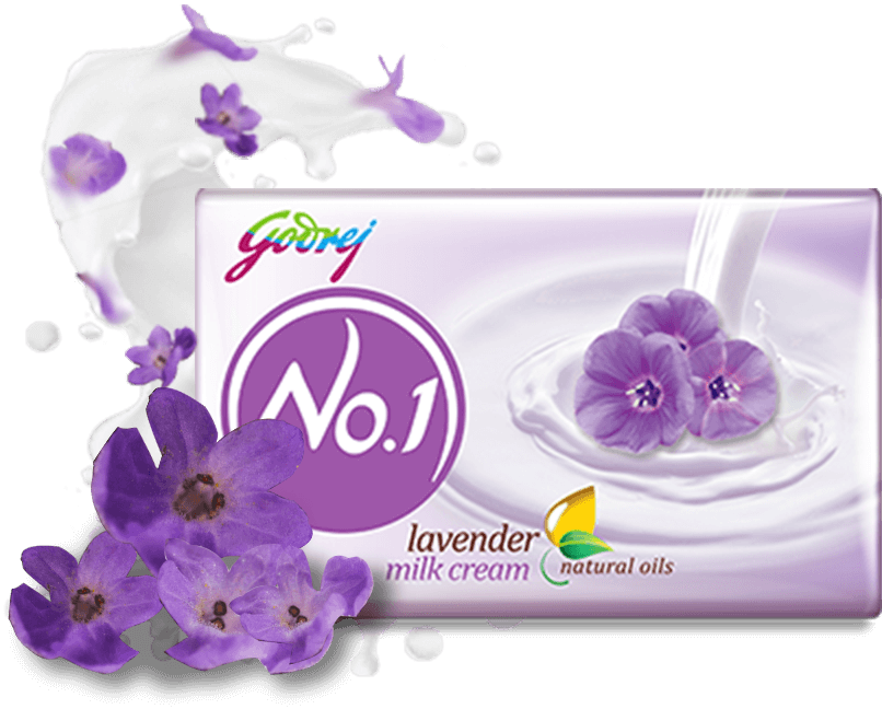 Godrej No. 1 Lavender Beauty Soap 115 gms