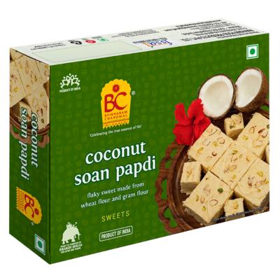 Bhikharam Chandmal Coconut Soan Papdi 500 gms