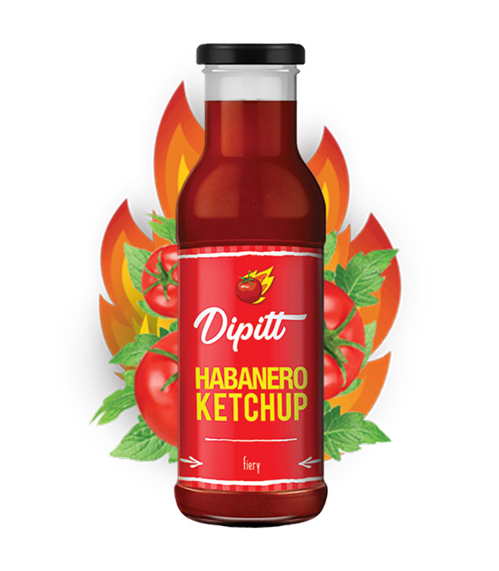 Dipitt Habanero Ketchup 310 gms