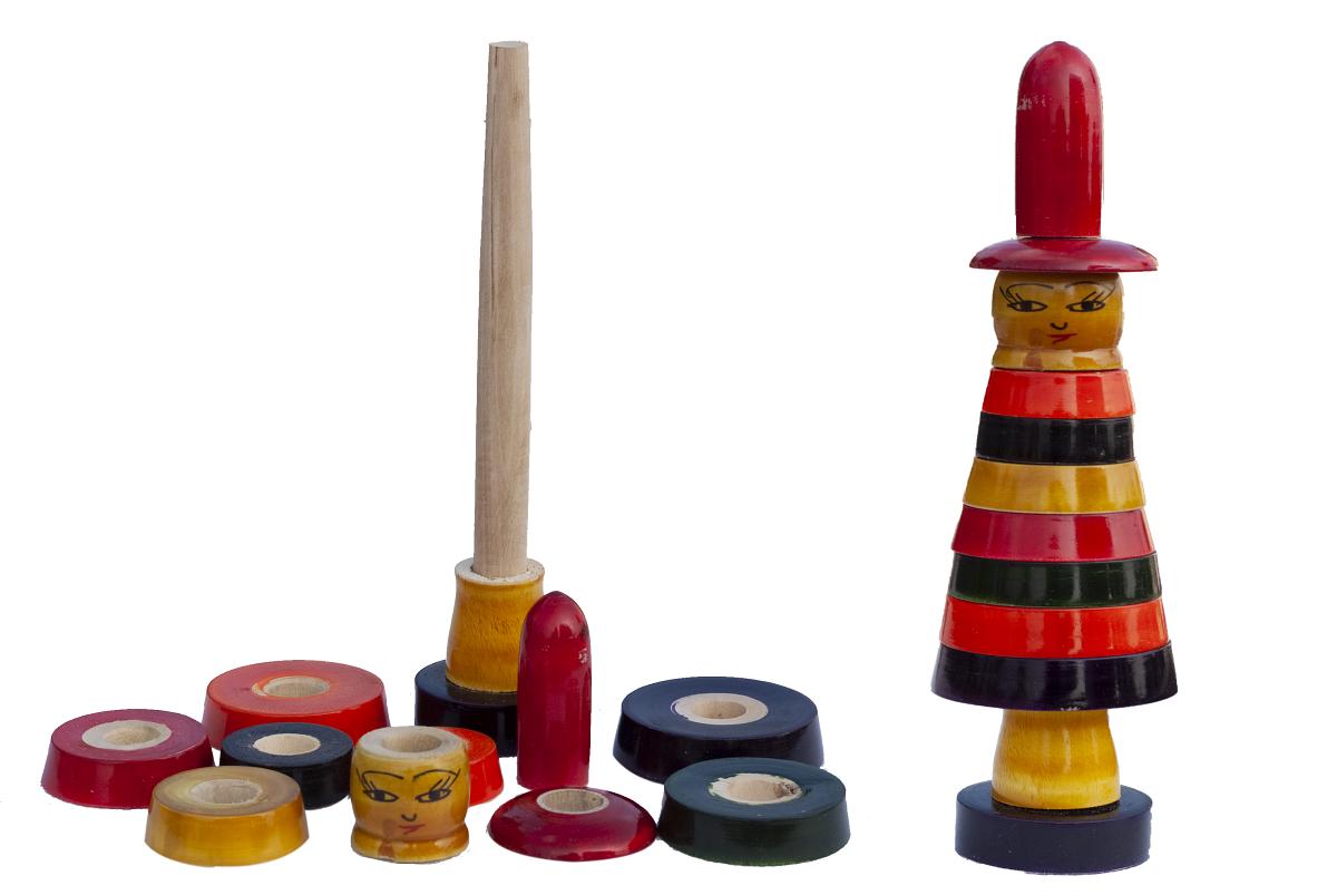 Channapatna Ring Learning Toy