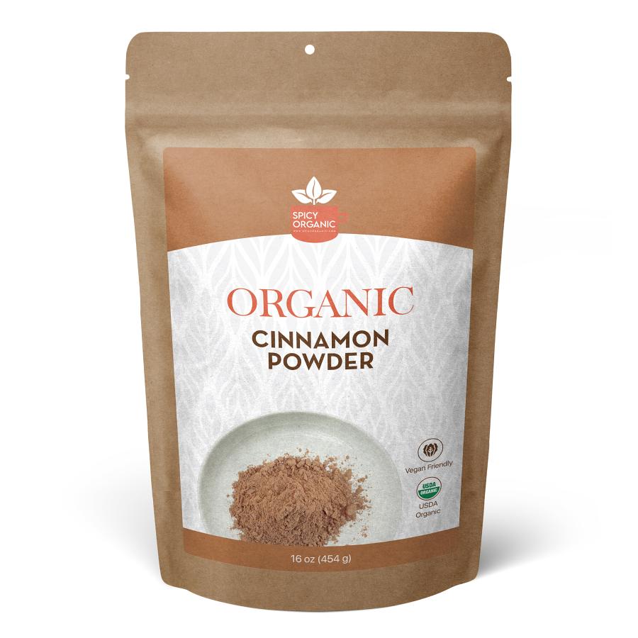 Organic Cinnamon Powder - Ground Cinnamon Powder - 16 OZ