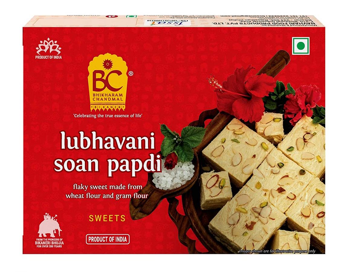 Bhikharam Chandmal Lubhavani Soan Papdi 250 gms