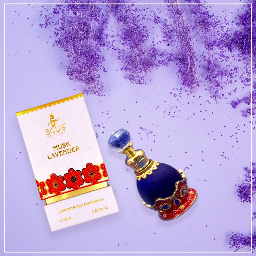 Musk Lavender 20 ML Concentrated Fragrance (0.68 fl. Oz) - by SCUS Perfumes Musk Lavender 20 ML Concentrated Fragrance (0.68 fl. Oz) - by SCUS Perfumes