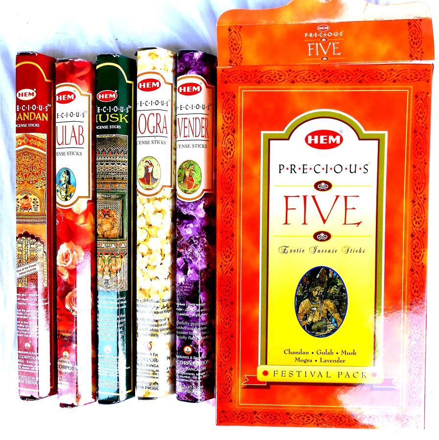 Hem Precious Five Festival Pk 23 gm x 5 pks
