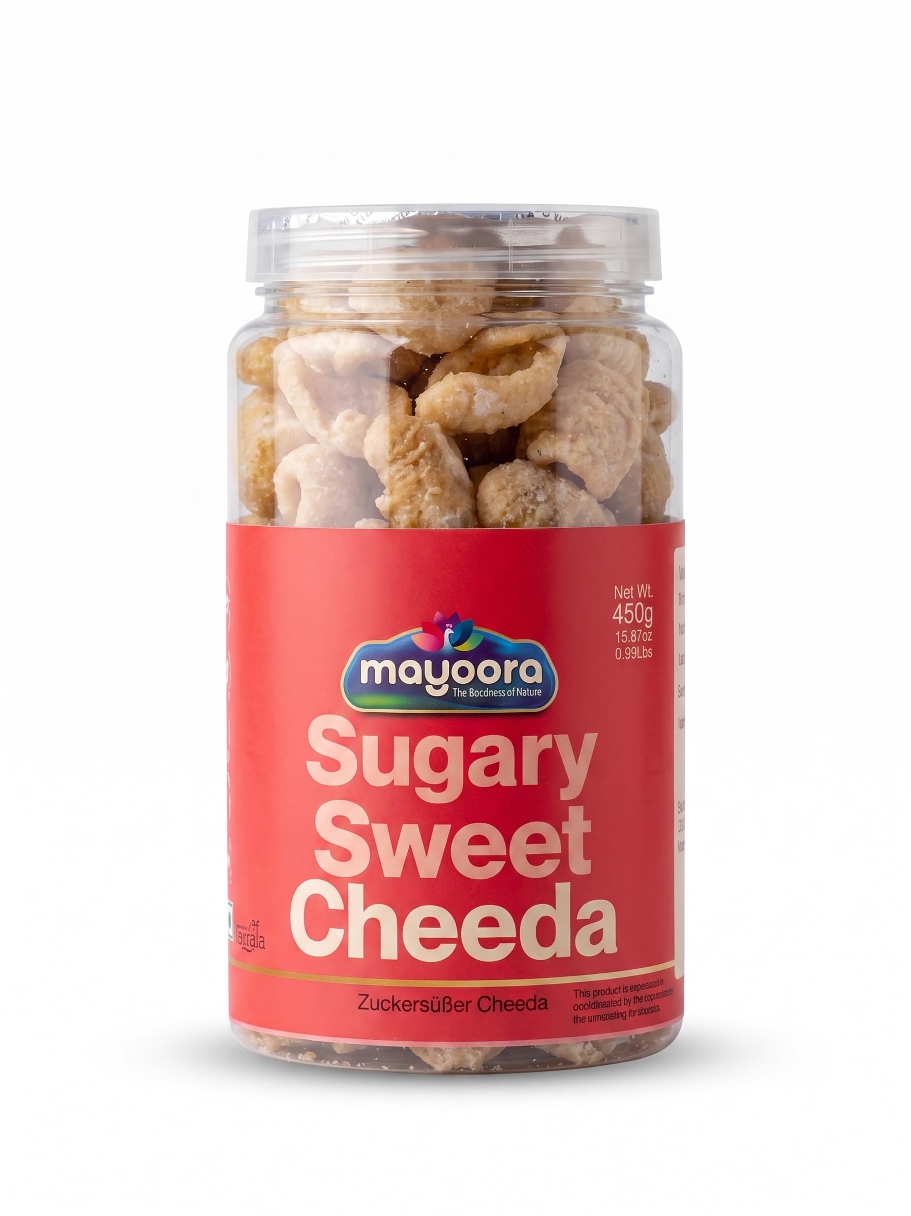 Mayoora Authentic Kerala Snacks Variety ? Sugary Sweet Cheeda 450g Indian Snack