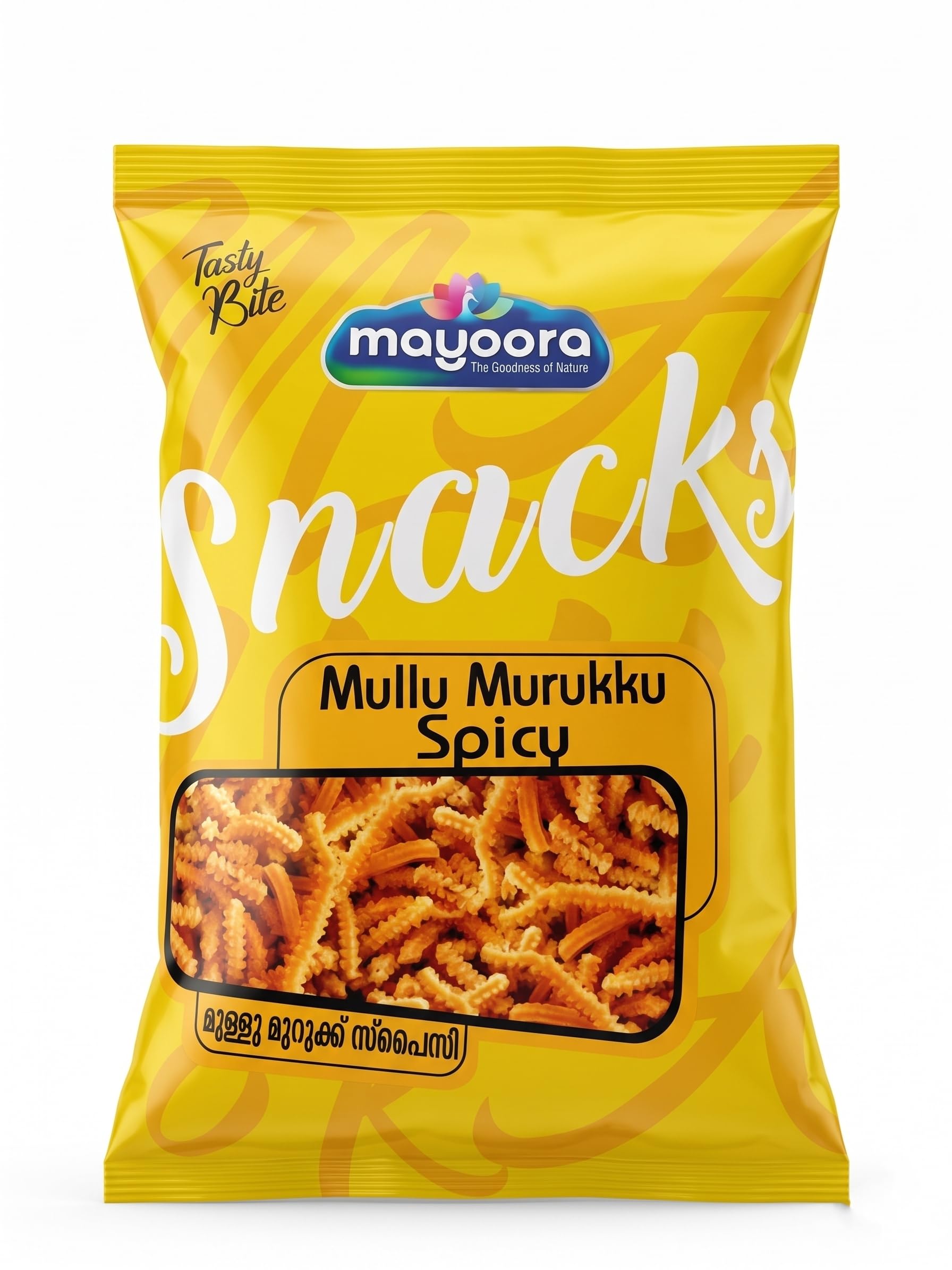 Mayoora Authentic Kerala Snacks Variety ? Mullu Murukku Spicy 280g Indian Snack