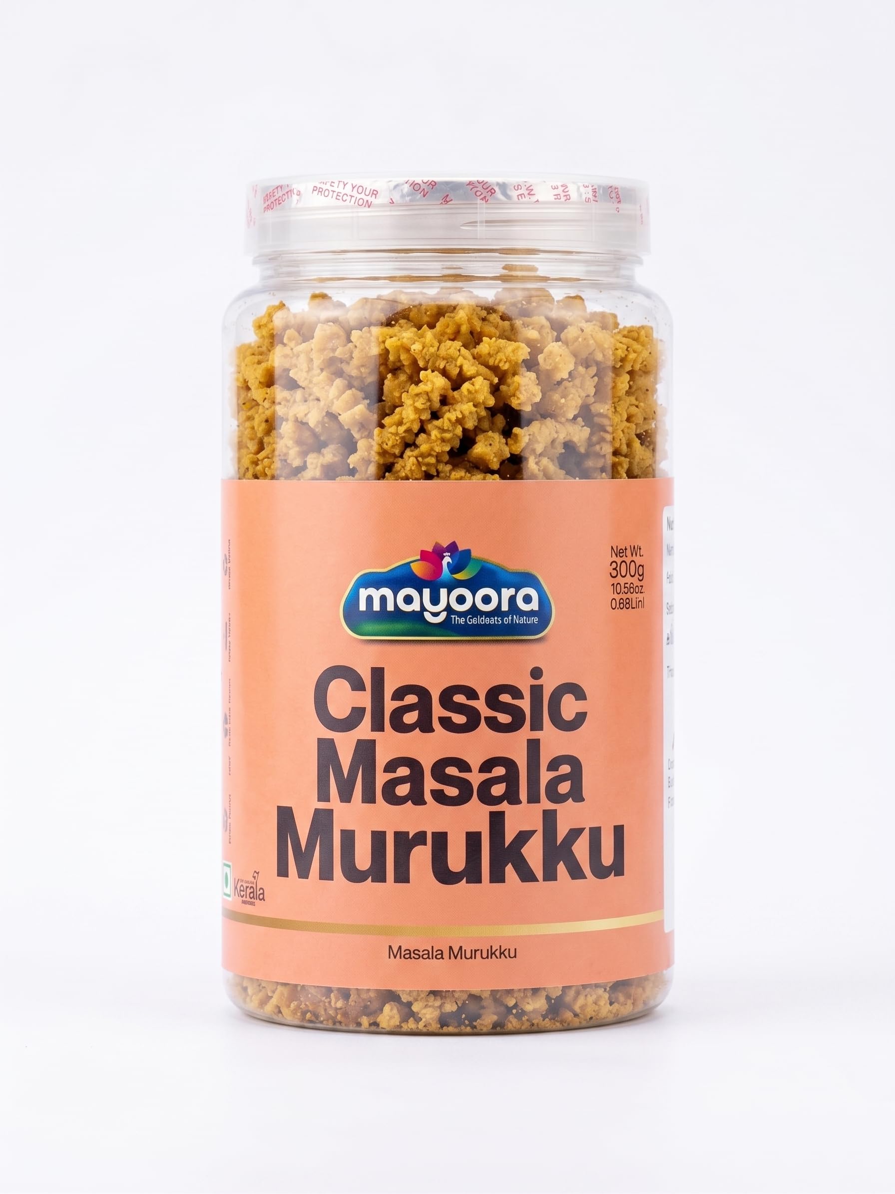 Mayoora Authentic Kerala Snacks Variety ? Classic Masala Murukku 300g