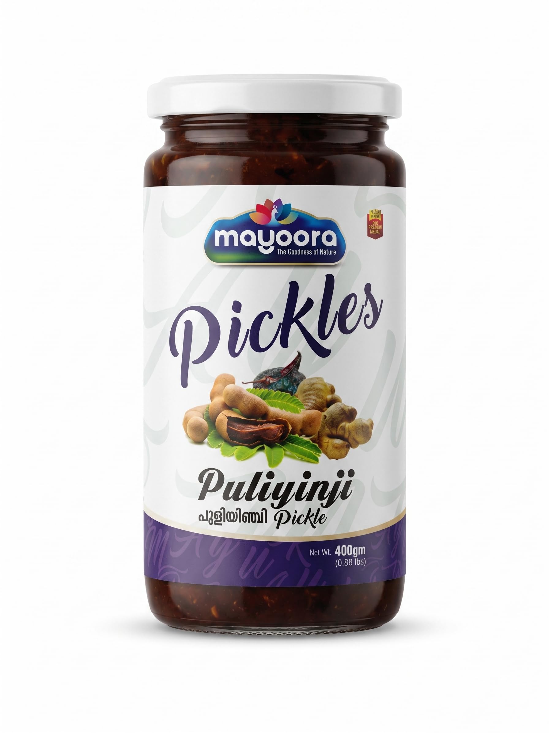 Mayoora Puli inji Pickle 14oz (400g) ? Ginger Tamarind Pickle with Jaggery & Indian Spices