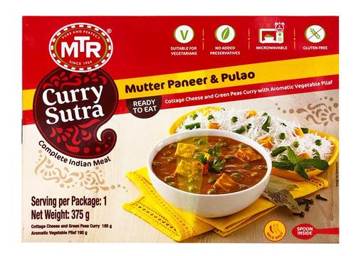 MTR Ready to Eat - Mutter Paneer & Pulao 13.22oz(375g)	