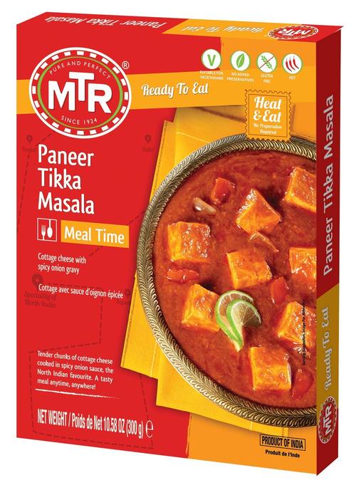 MTR Ready to Eat Paneer Tikka Masala 10.58oz (300g)	